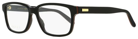 Gucci Rectangular Eyeglasses GG0272O 005 Black 55mm 272